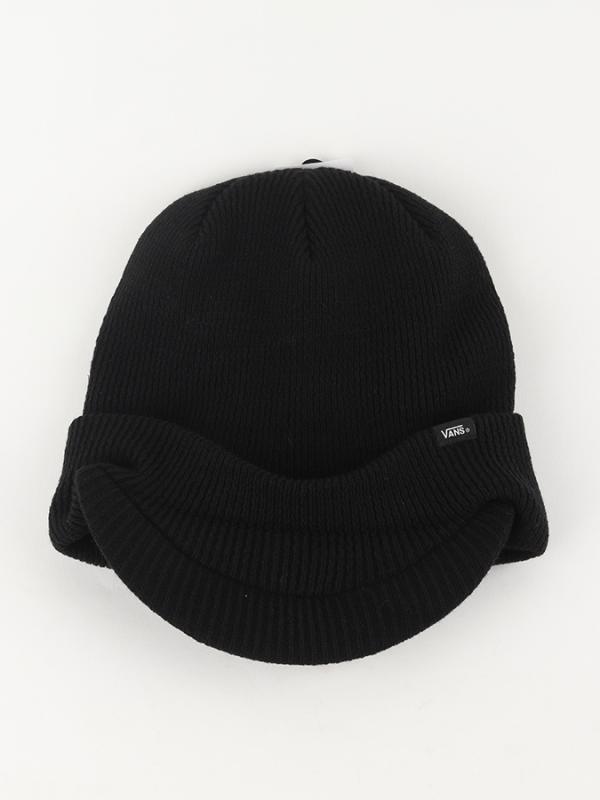 Čepice Vans MN Vans Visor Cuff B Black Černá