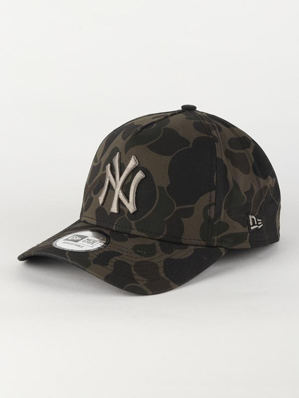 Kšiltovka New Era 940 aframe MLB Camo NEYYAN Černá