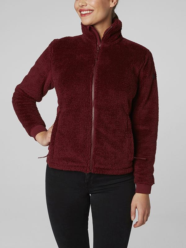 Bunda Helly Hansen W Precious Fleece Jacket Červená