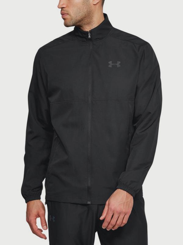 Bunda Under Armour Sportstyle Woven Fz Jacket Černá