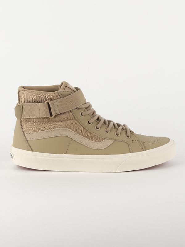 Boty Vans UA Sk8-HI Reissue St (Leather) Hnědá