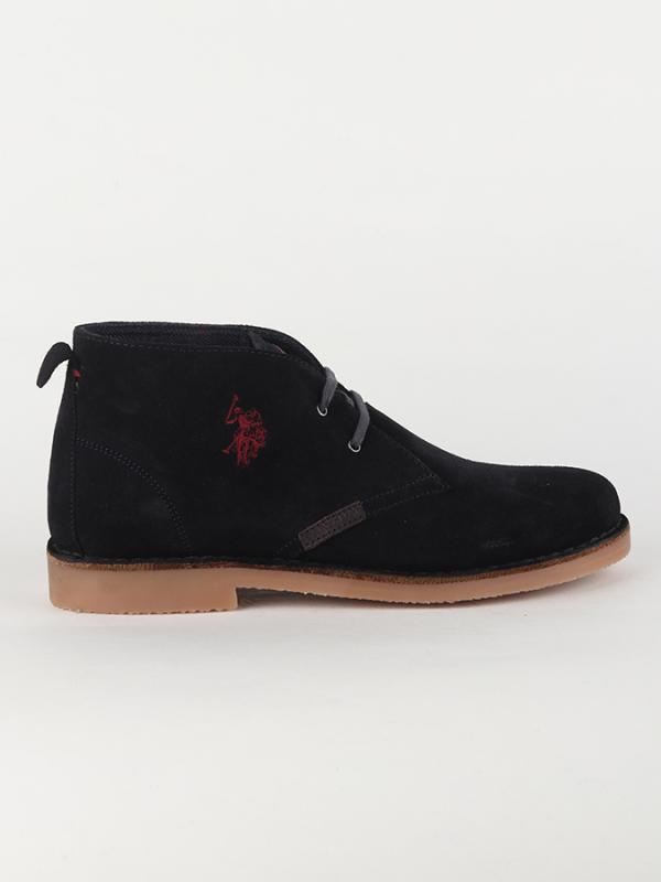 Boty U.S.Polo Amadeus 17 Suede Černá