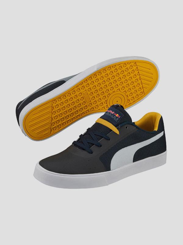 Boty Puma RBR WINGS VULC smoke pearl-white-total e Černá