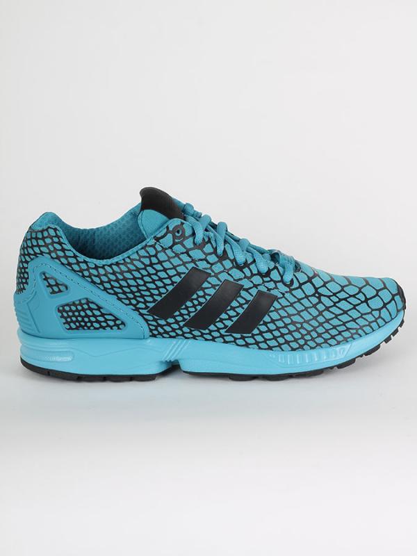 Boty adidas Originals ZX FLUX TECHFIT Modrá