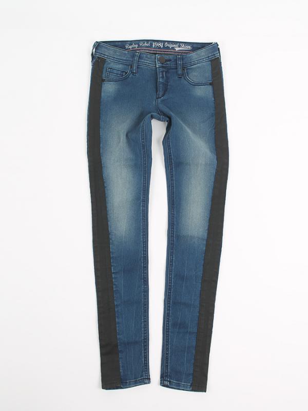 Džíny Replay SG9172 Trousers Modrá