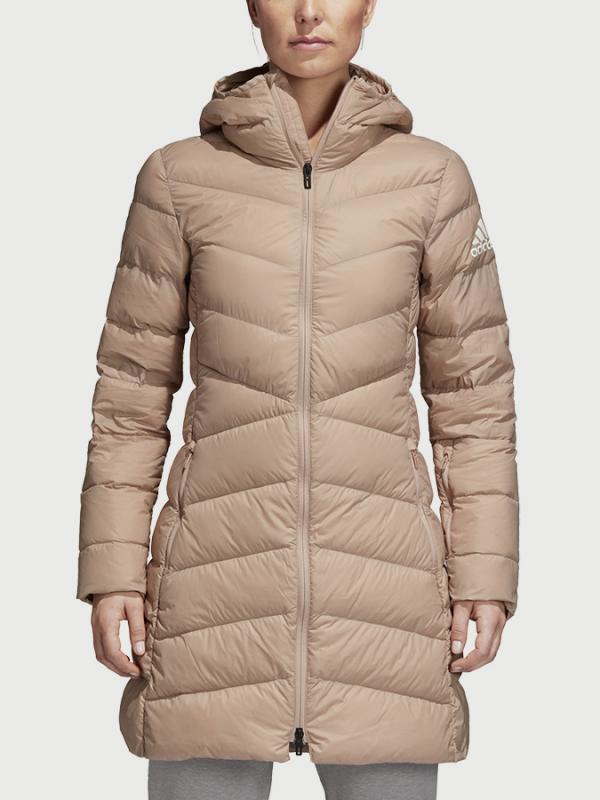 Bunda adidas Performance W CW Nuvic Jkt Hnědá