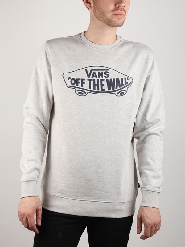 Mikina Vans MN Otw Crew White Heathe Bílá