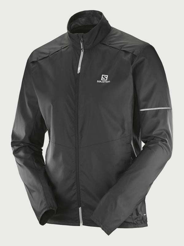Bunda Salomon Agile Wind Jkt M Černá