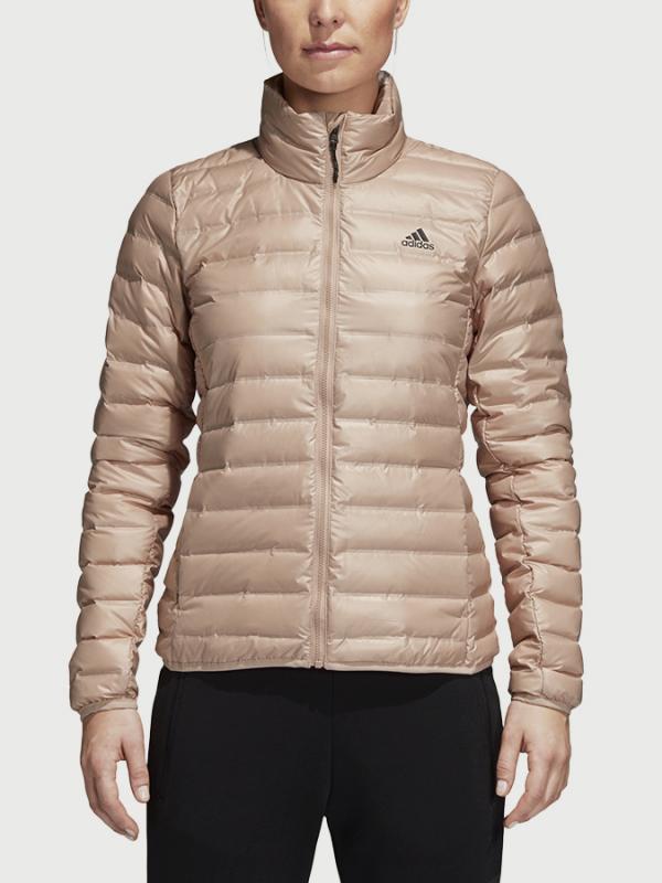 Bunda adidas Performance W Varilite J Hnědá