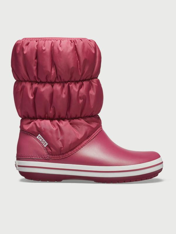 Boty Crocs Women’s Winter Puff Boot Červená