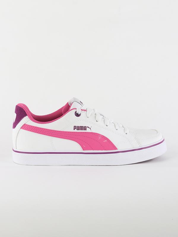 Boty Puma Court Pt New Vulc Sl Jr W Bílá