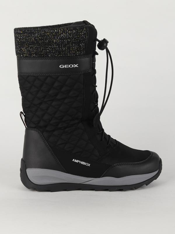 Boty Geox J Orizont B G.Abx C Černá