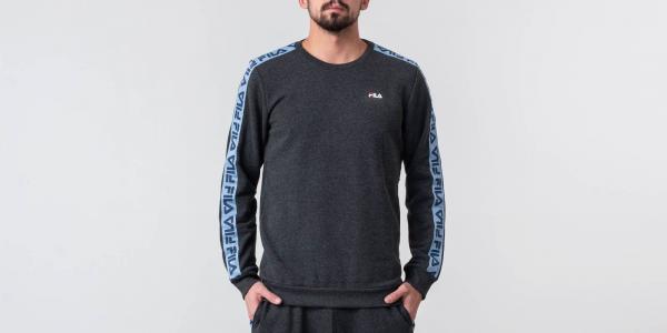 FILA Aren Crewneck Dark Grey Melange