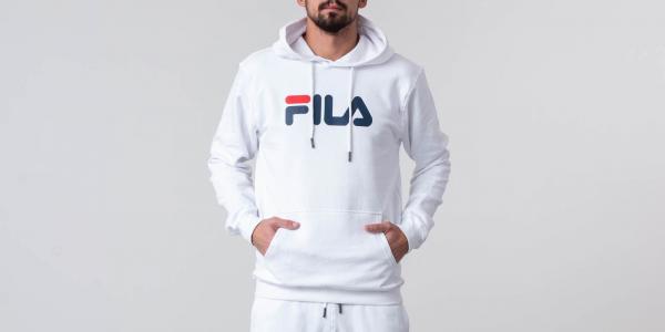FILA Pure Hoodie Bright White