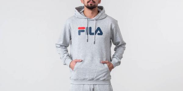 FILA Pure Hoodie Light Grey/ Melange Bros