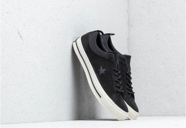Converse One Star OX Black/ Almost Black/ Black