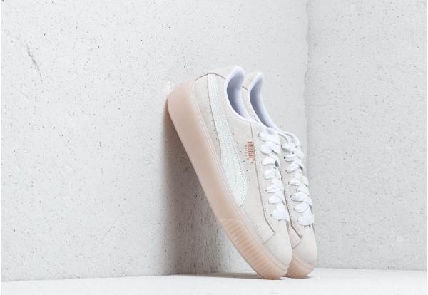 Puma Suede Platform Artica Wn's Puma White/ Puma White