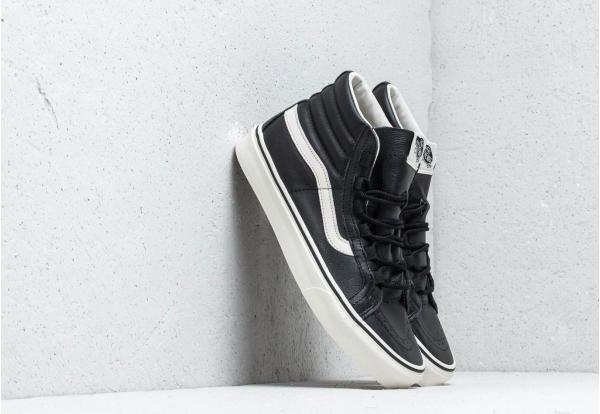 Vans Sk8-Hi Reissue Ghillie (Leather) Black/ Marshmallow