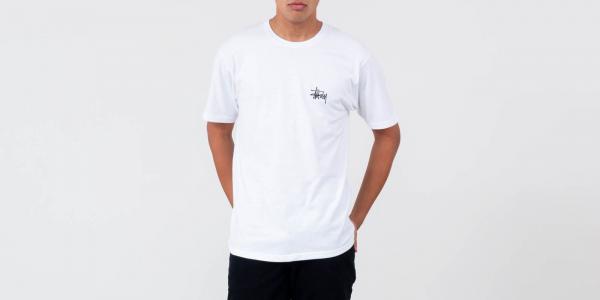 Stüssy Basic Tee White