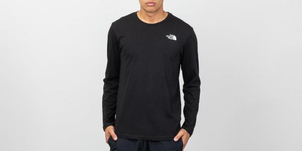 The North Face Longsleeve Easy Tee Black