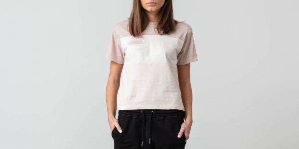 FILA Allison Tee Pink Tint/ Mushroom