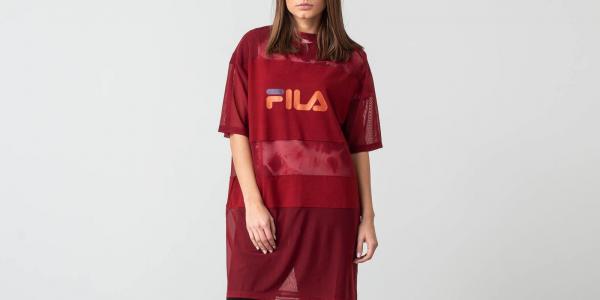 FILA Emily Tee Dress Merlot