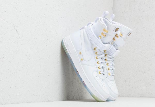 Nike SF Air Force 1 LNY QS White/ White/ Metallic Gold