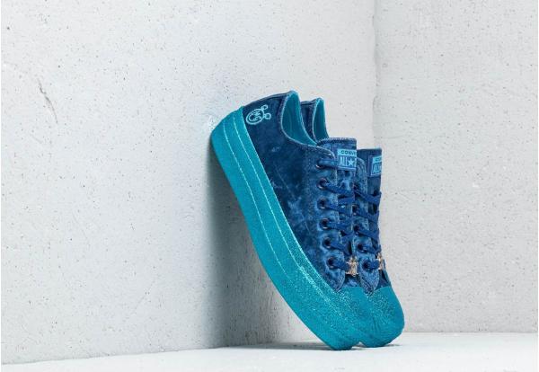 Converse x Miley Cyrus Chuck Taylor All Star Lift Ox Gnarly Blue/ Blue/ Gnarly Blue