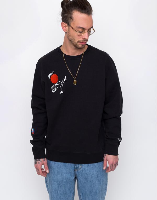 Champion Wood Wood Crewneck Sweatshirt NBK M