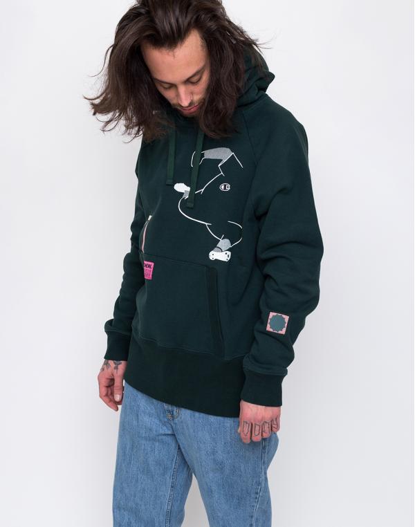 Champion Wood Wood Hooded Sweatshirt PNV L