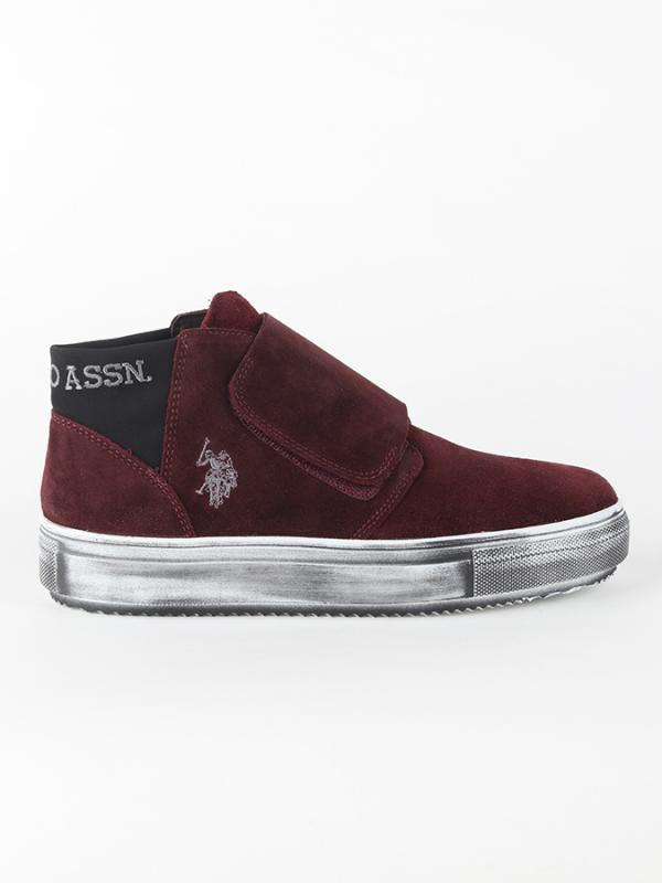 Boty U.S.Polo Vessy Suede Červená