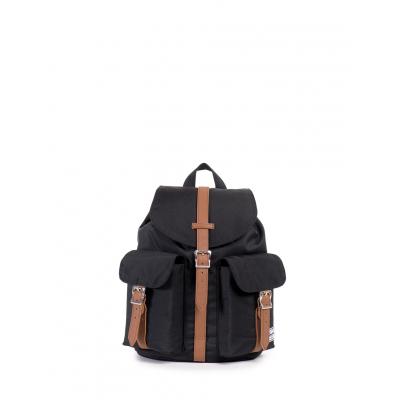 Herschel Supply Dawson X-Small Black / Tan Synthetic Leather