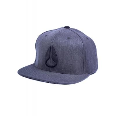 Kšiltovka Nixon Deepdown Marle Starter hat black heather