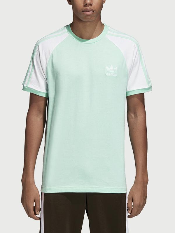 Tričko adidas Originals 3-Stripes Tee Zelená