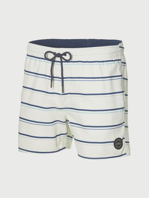 Boardshortky O´Neill Pm Mid Vert Art Shorts Bílá