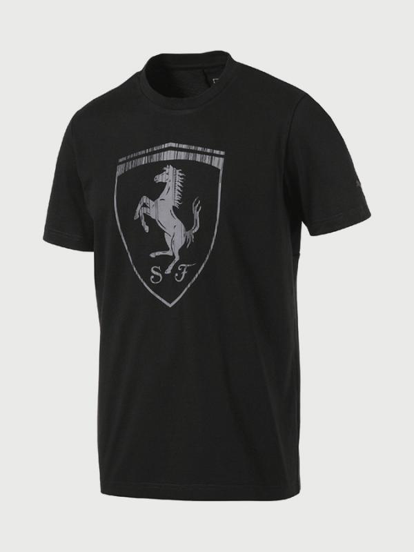 Tričko Puma Ferrari Big Shield Tee Černá
