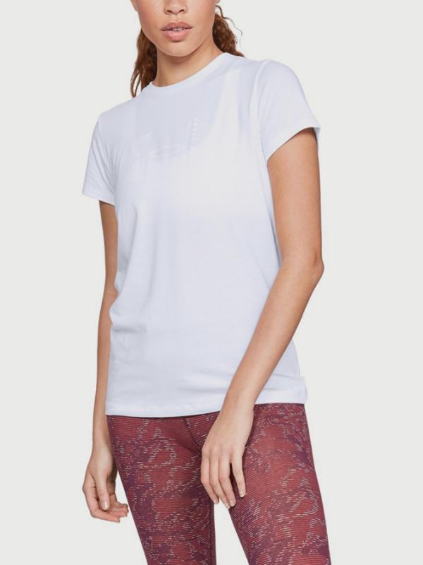 Tričko Under Armour Graphic Q4 Classic Crew Bílá