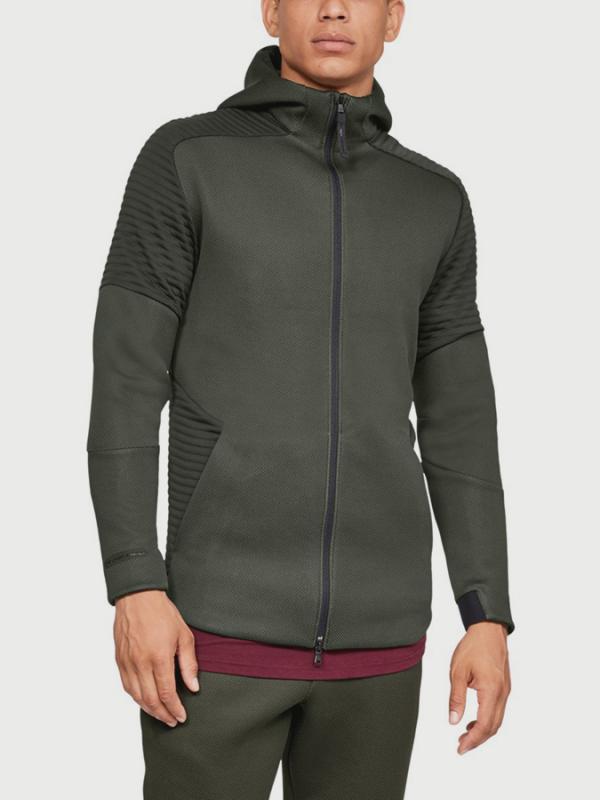 Bunda Under Armour Unstoppable Move Fz Hoodie Zelená