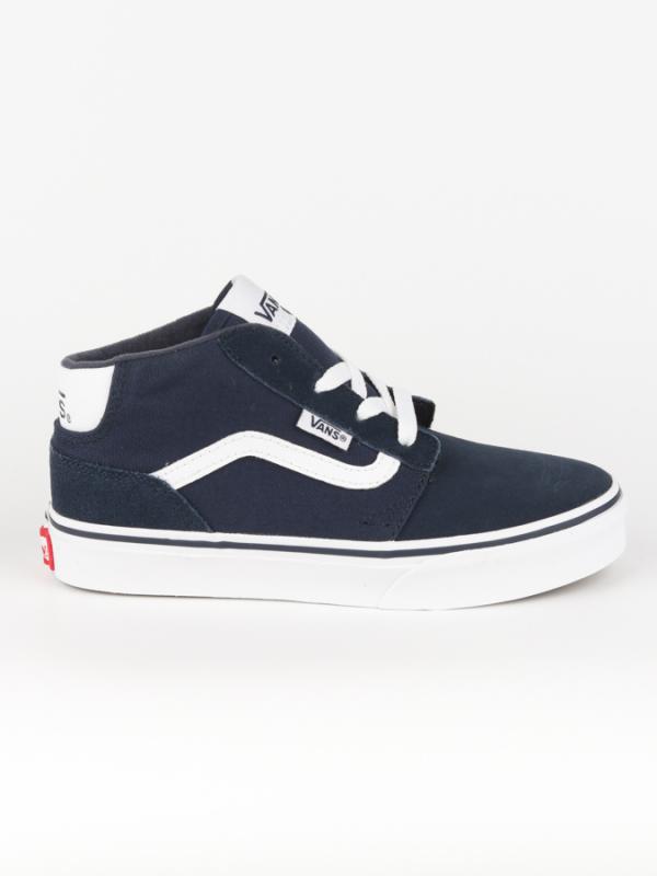 Boty Vans YT Chapman Mid (Suede/Canvas) Modrá