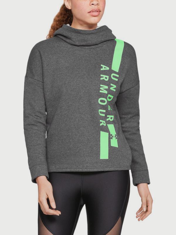 Mikina Under Armour Rival Fleece Po Hoodie Wm Šedá