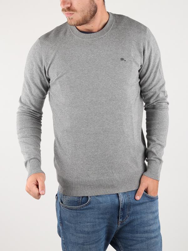 Svetr Diesel K-Pablo Pullover Šedá