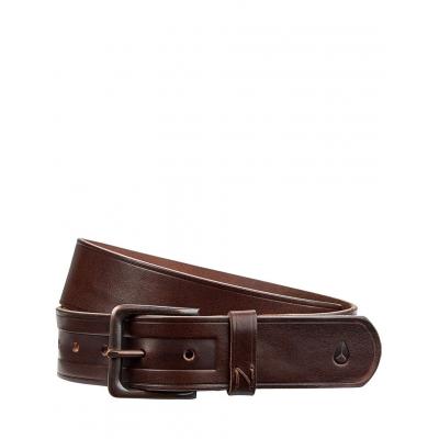 Pásek Nixon DNA Belt Dark Brown