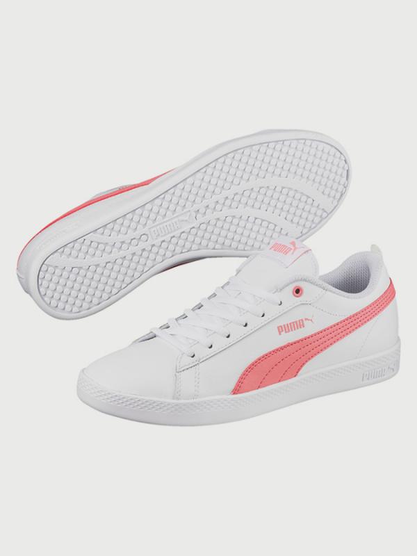 Boty Puma Smash Wns v2 L Bílá