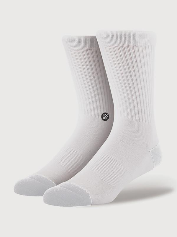 Ponožky Stance Icon White/Black Bílá