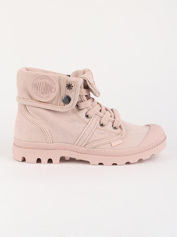 Boty Palladium US Baggy W F-Rose Dust/Silver Birch Růžová