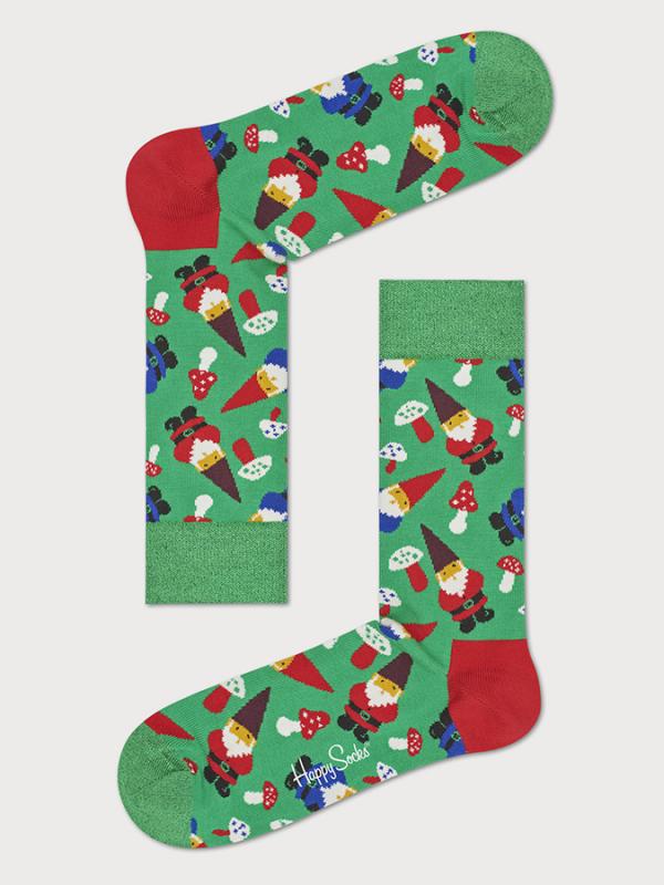 Ponožky Happy Socks Garden Gnome Sock Zelená