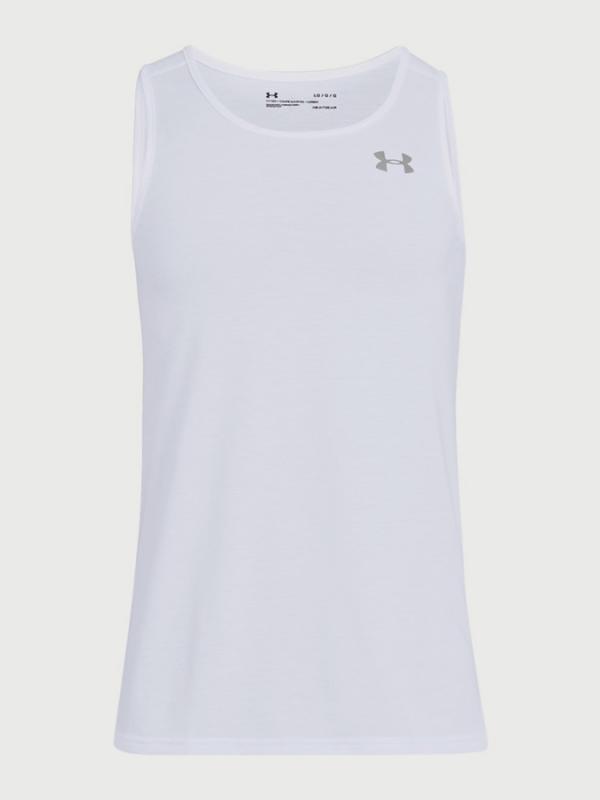 Tričko Under Armour Threadborne Streaker Singlet Bílá