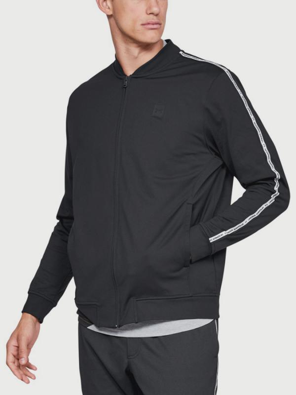 Mikina Under Armour Sportstyle Tricot Track Jkt Černá