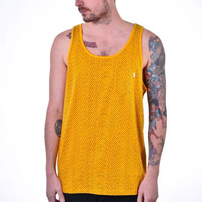 Tílko Obey Dotter Tank yolk yellow