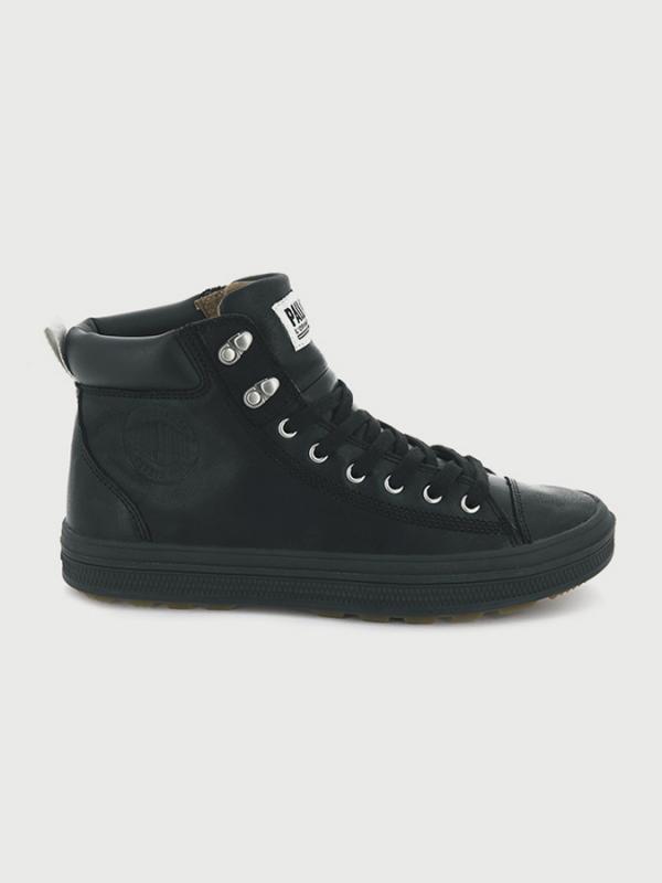 Boty Palladium Sub Mid Cuff M Černá